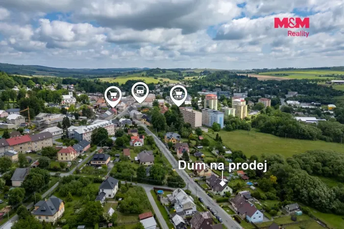 Prodej rodinného domu, Moravský Beroun, Nádražní, 110 m2