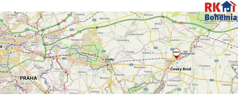 Pronájem skladu, Český Brod, Klučovská, 400 m2