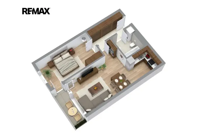 Pronájem bytu 2+kk, Chrudim, Podkopanický mlýn, 49 m2