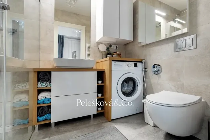Pronájem bytu 2+kk, Praha - Smíchov, Plzeňská, 51 m2
