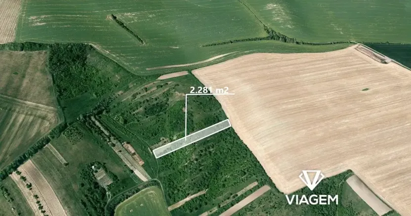Prodej zahrady, Nosislav, 2281 m2