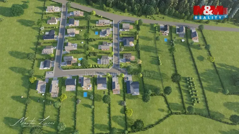 Prodej pozemku pro bydlení, Lanžov, 808 m2
