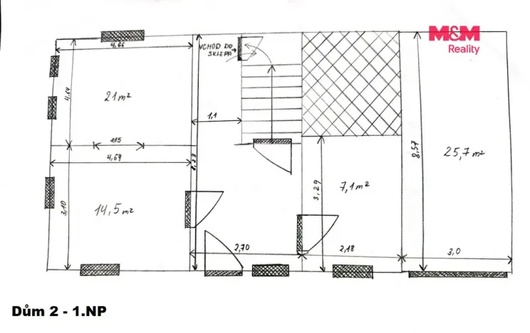 Prodej rodinného domu, Martínkovice, 380 m2