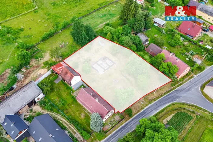 Prodej pozemku pro bydlení, Chodová Planá - Výškov, 1779 m2
