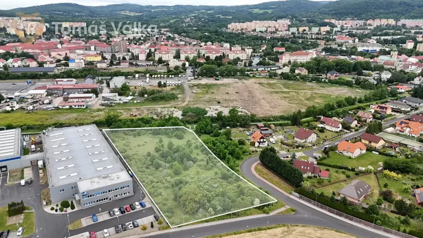 Prodej komerčního pozemku, Jirkov, 7310 m2