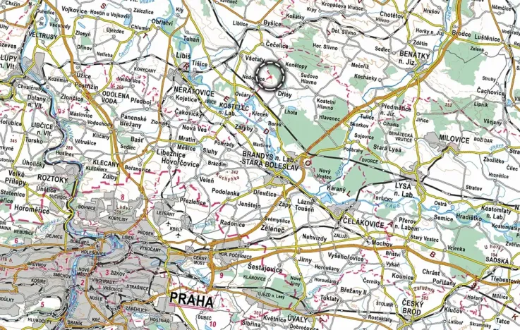 Prodej pole, Dřísy, 8020 m2