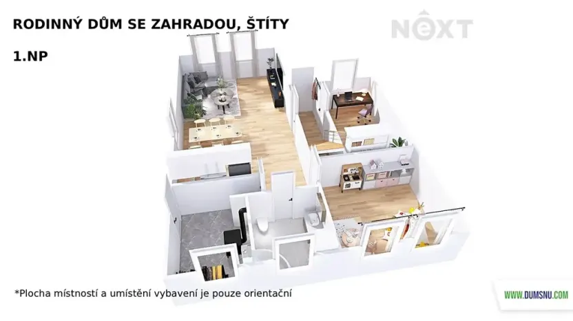 Prodej rodinného domu, Štíty, Na Pilníku, 130 m2