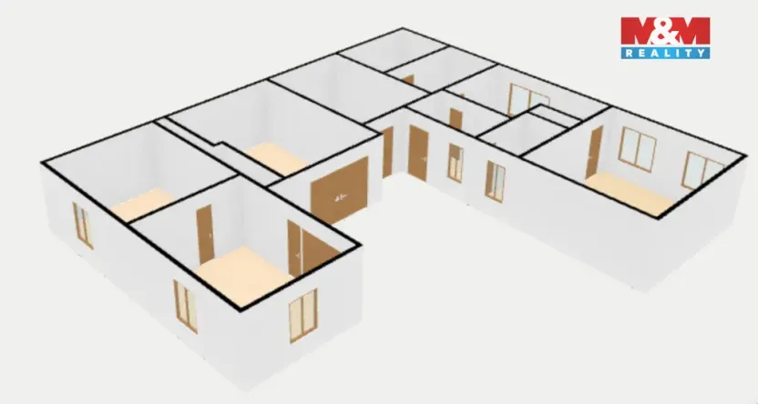 Prodej rodinného domu, Okříšky, Stará osada, 210 m2