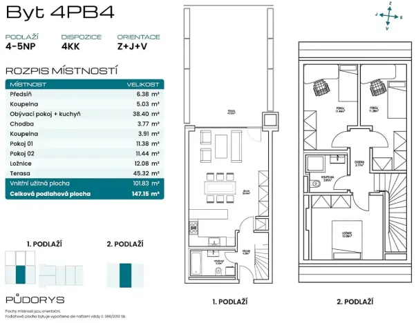 Prodej bytu 4+kk, Mladá Boleslav, Tovačovského, 101 m2