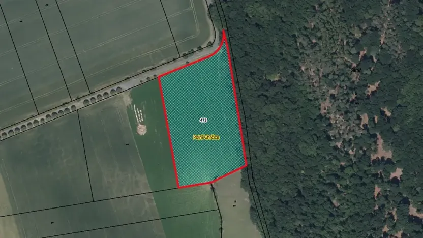 Prodej pole, Polní Chrčice, 10141 m2