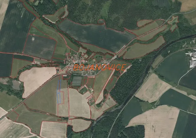 Prodej pozemku, Rabí - Bojanovice, 1417 m2