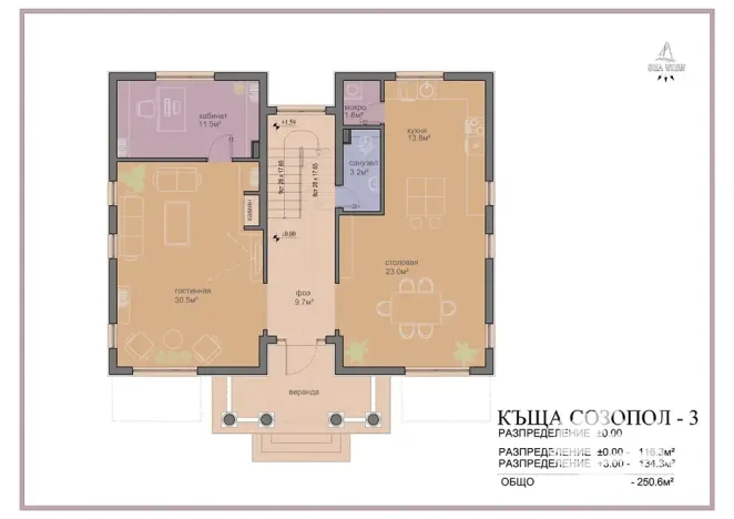 Prodej rodinného domu, Sozopol, Bulharsko, 250 m2
