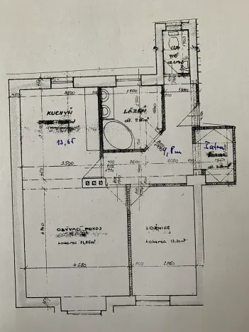 Pronájem bytu 2+1, Nymburk, Kolínská, 68 m2