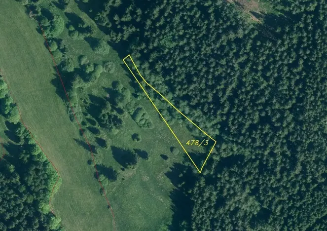 Prodej pole, Železná Ruda, 2377 m2