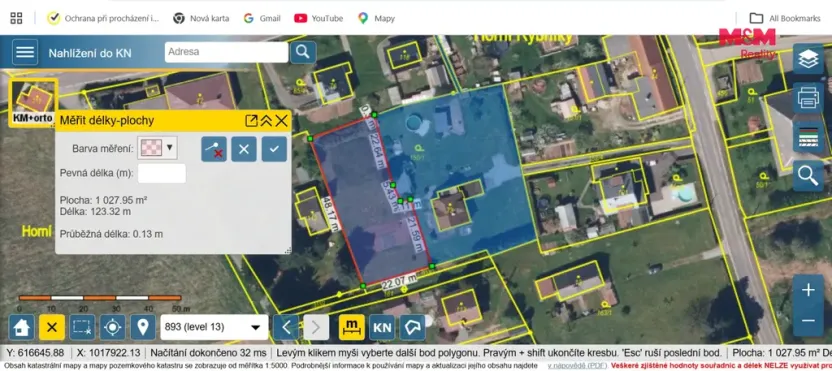Prodej pozemku pro bydlení, Zábrodí - Horní Rybníky, 1000 m2