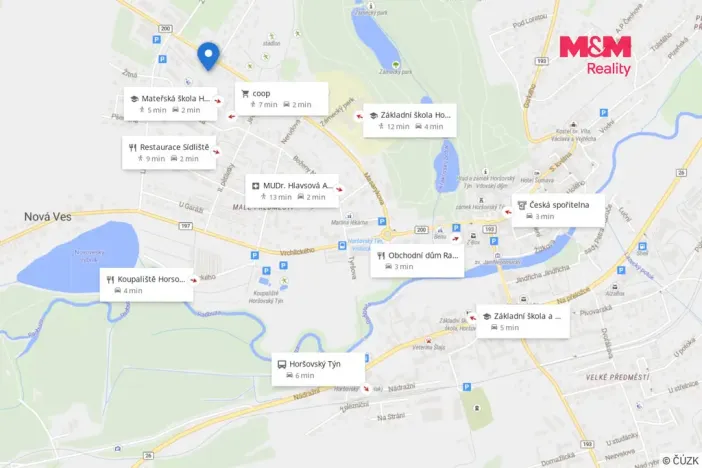 Pronájem bytu 4+1, Horšovský Týn - Malé Předměstí, Masarykova, 71 m2