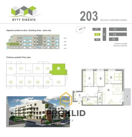 Prodej bytu 4+kk, Olomouc, Třída Jiřího Pelikána, 86 m2