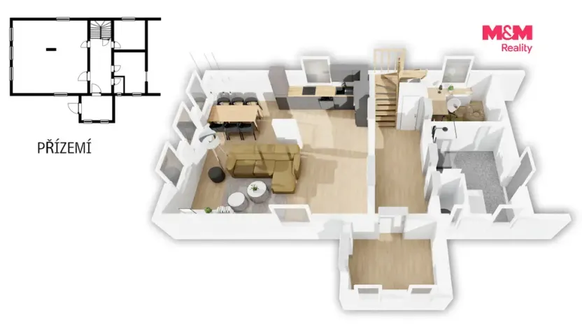 Prodej rodinného domu, Kostelec nad Orlicí, U Tutlek, 140 m2