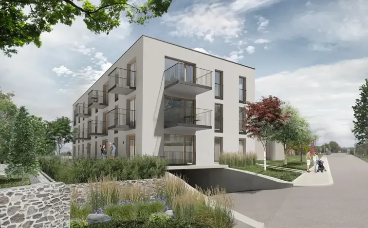 Prodej bytu 1+kk, Třeboň, Na Kopečku, 29 m2