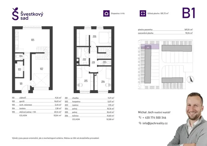 Prodej rodinného domu, Moravská Třebová, Švestkový sad, 113 m2