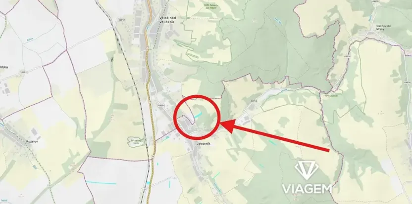 Prodej podílu pole, Javorník, 1931 m2