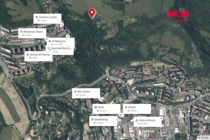 Prodej chaty, Ústí nad Labem - Severní Terasa, 19 m2