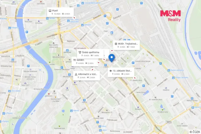 Prodej bytu 4+kk, Plzeň - Východní Předměstí, Božkovská, 94 m2