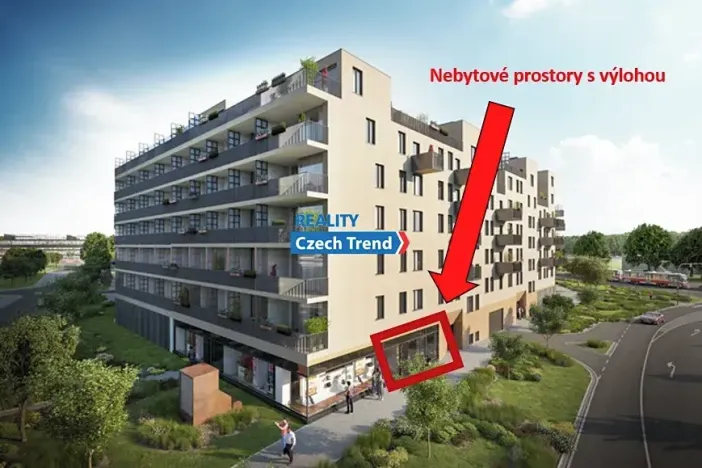 Pronájem kanceláře, Olomouc, Wittgensteinova, 85 m2