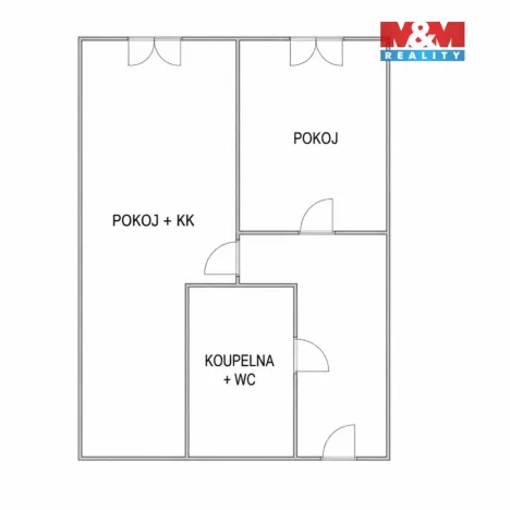 Prodej bytu 2+kk, Praha - Michle, Ohradní, 41 m2