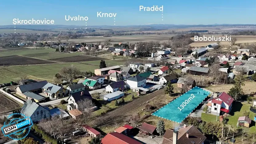 Prodej pozemku pro bydlení, Brumovice, 1300 m2
