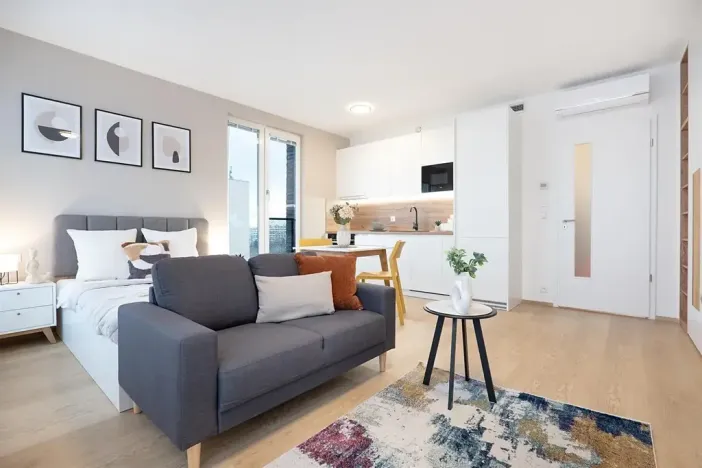 Pronájem bytu 1+kk, Praha - Prosek, Litoměřická, 35 m2