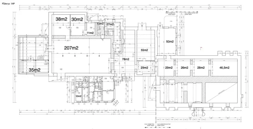 Prodej skladu, Vítkov, Pivovarská, 2340 m2
