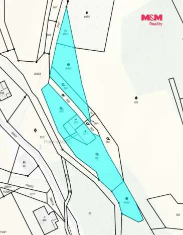 Prodej pozemku pro bydlení, Božanov, 3276 m2