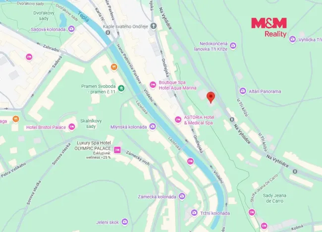 Pronájem bytu 2+1, Karlovy Vary, Na Vyhlídce, 83 m2