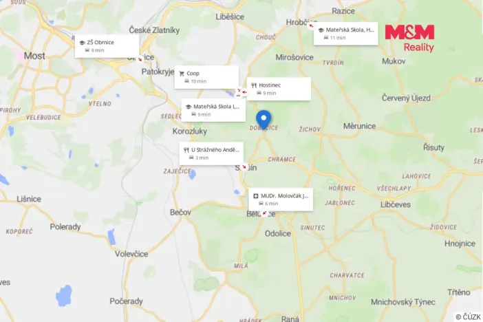 Prodej rodinného domu, Skršín - Dobrčice, 690 m2