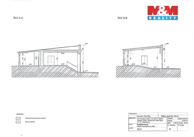 Prodej obchodního prostoru, Mělník, Krombholcova, 300 m2