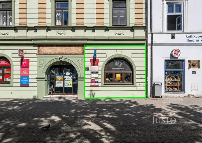 Pronájem obchodního prostoru, Uherské Hradiště, Masarykovo náměstí, 41 m2