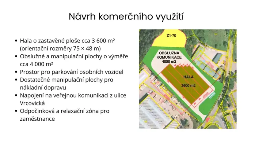 Prodej komerčního pozemku, Písek, Vrcovická, 12692 m2
