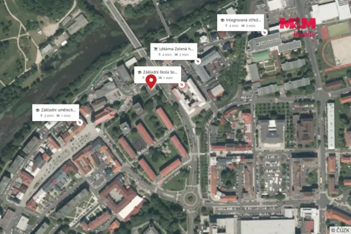 Prodej bytu 3+1, Sokolov, Rokycanova, 65 m2