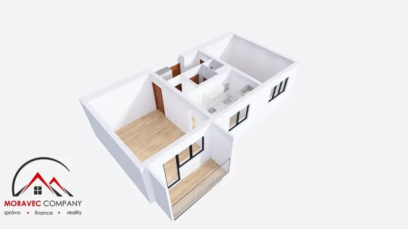Prodej bytu 2+1, Ostrava, Resslova, 54 m2