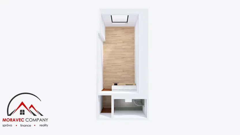 Pronájem bytu 1+kk, Ostrava, Palackého, 27 m2