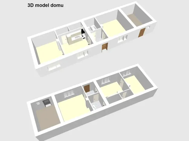 Prodej rodinného domu, Dymokury, Velký průhon, 87 m2