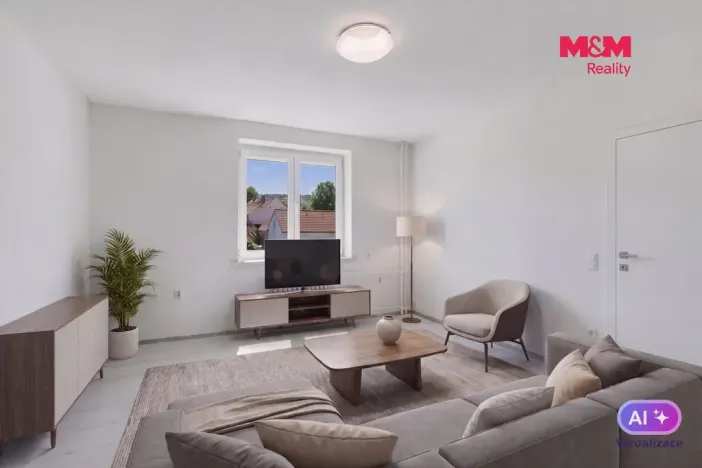 Prodej bytu 3+1, Slavětín, Nádražní, 64 m2