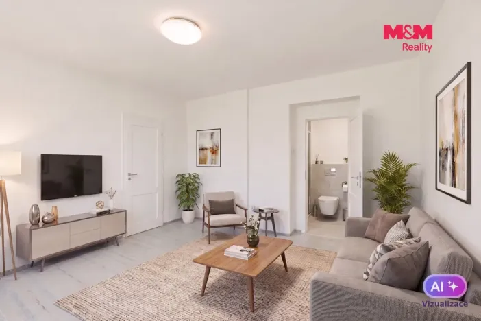 Prodej bytu 3+1, Slavětín, Nádražní, 64 m2