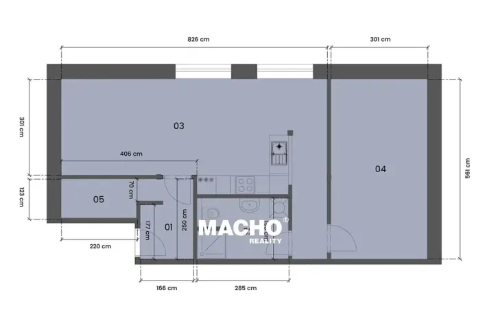 Prodej bytu 2+kk, Soběslav, Jiráskova, 59 m2