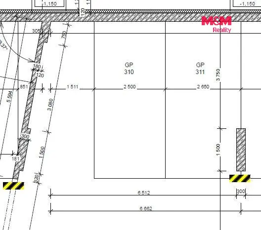 Pronájem garážového stání, Brandýs nad Labem-Stará Boleslav, Generála Sedláčka, 9 m2