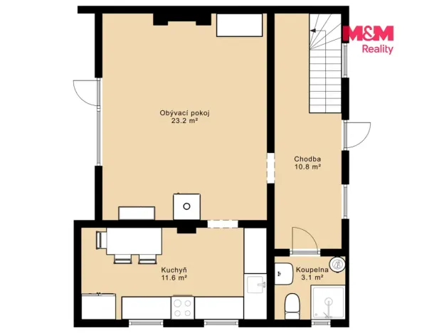 Prodej rodinného domu, Čakov - Čakovec, 92 m2