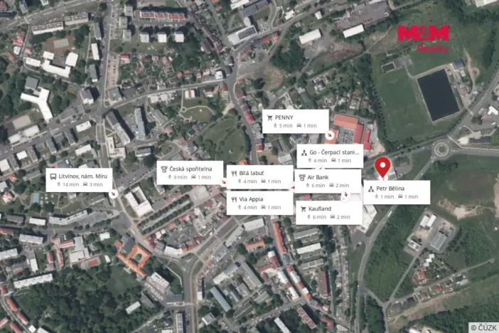 Pronájem výrobních prostor, Litvínov - Horní Litvínov, Jiráskova, 80 m2