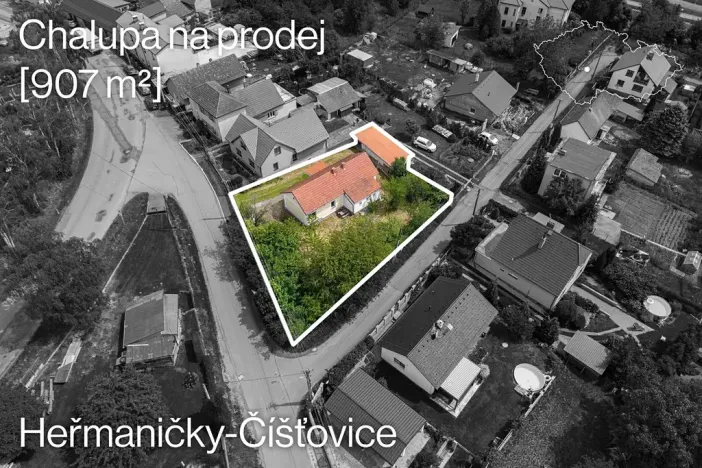 Prodej rodinného domu, Heřmaničky, 77 m2