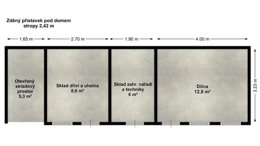 Prodej rodinného domu, Heřmaničky, 77 m2
